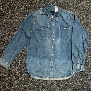 Rue21 Classic Blue Button-Down Shirt